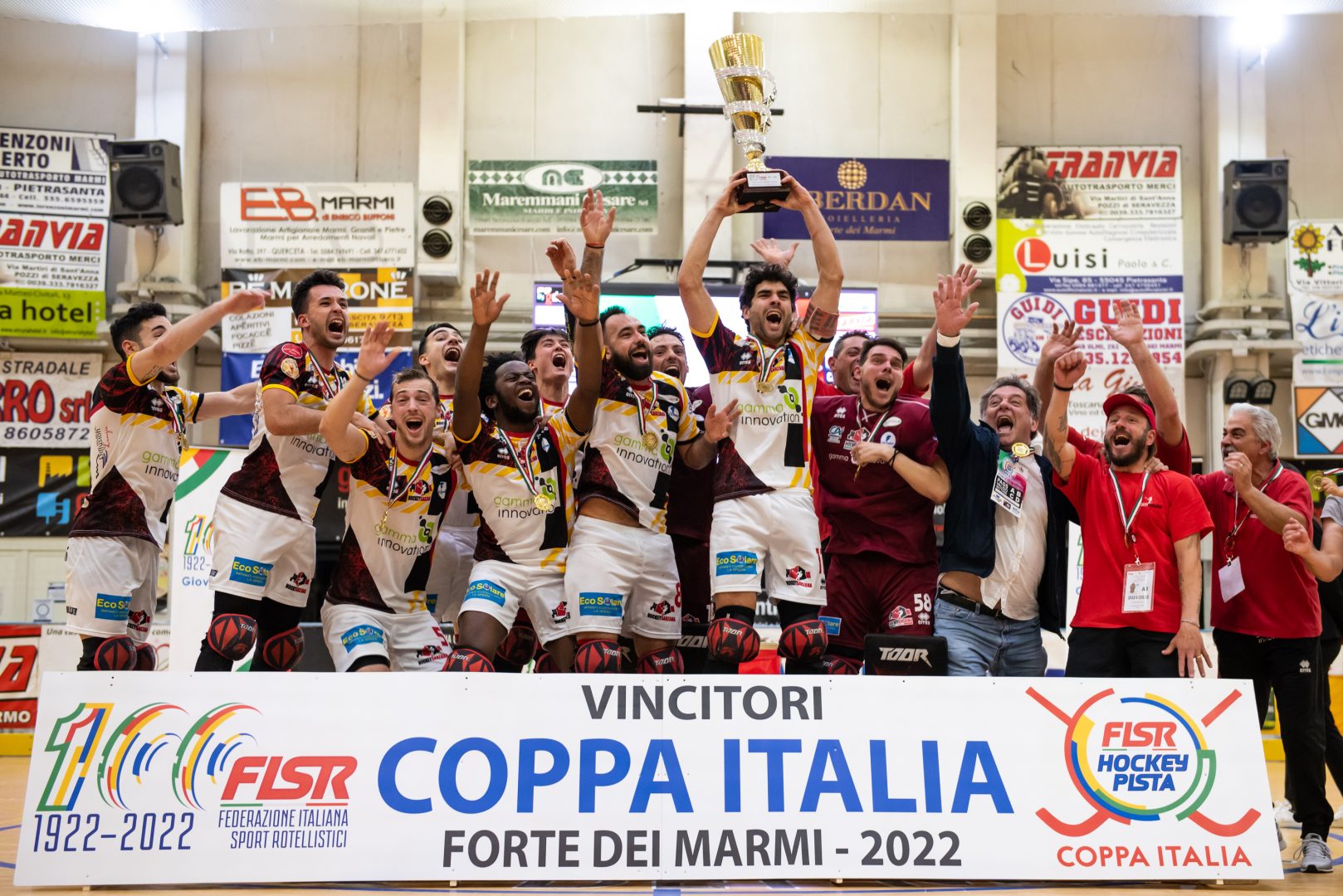 GAMMA INNOVATION SARZANA VINCE LA COPPA ITALIA 2022 ED ENTRA NELLA LEGGENDA!